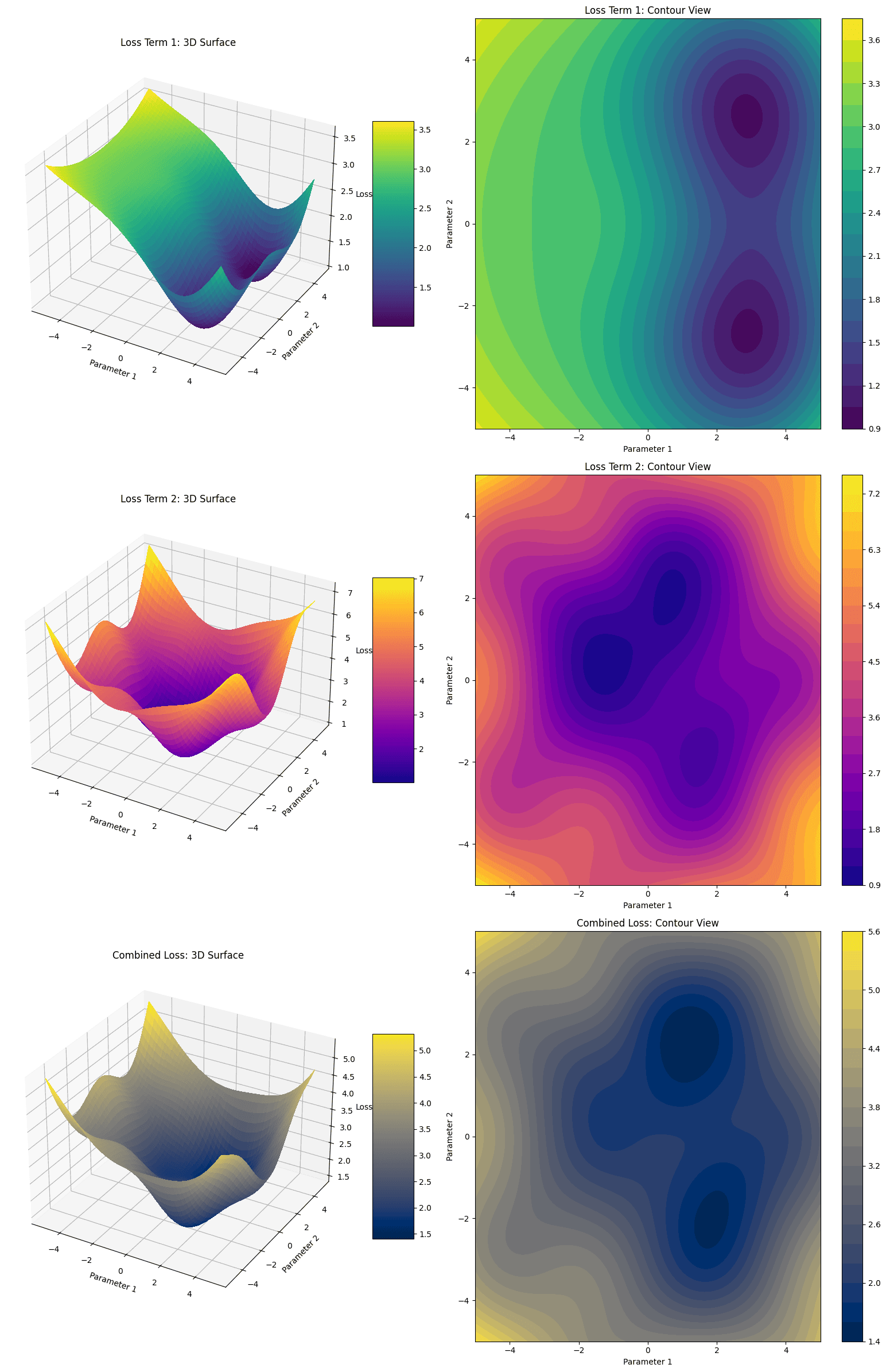 Comparison of Different Loss Functions